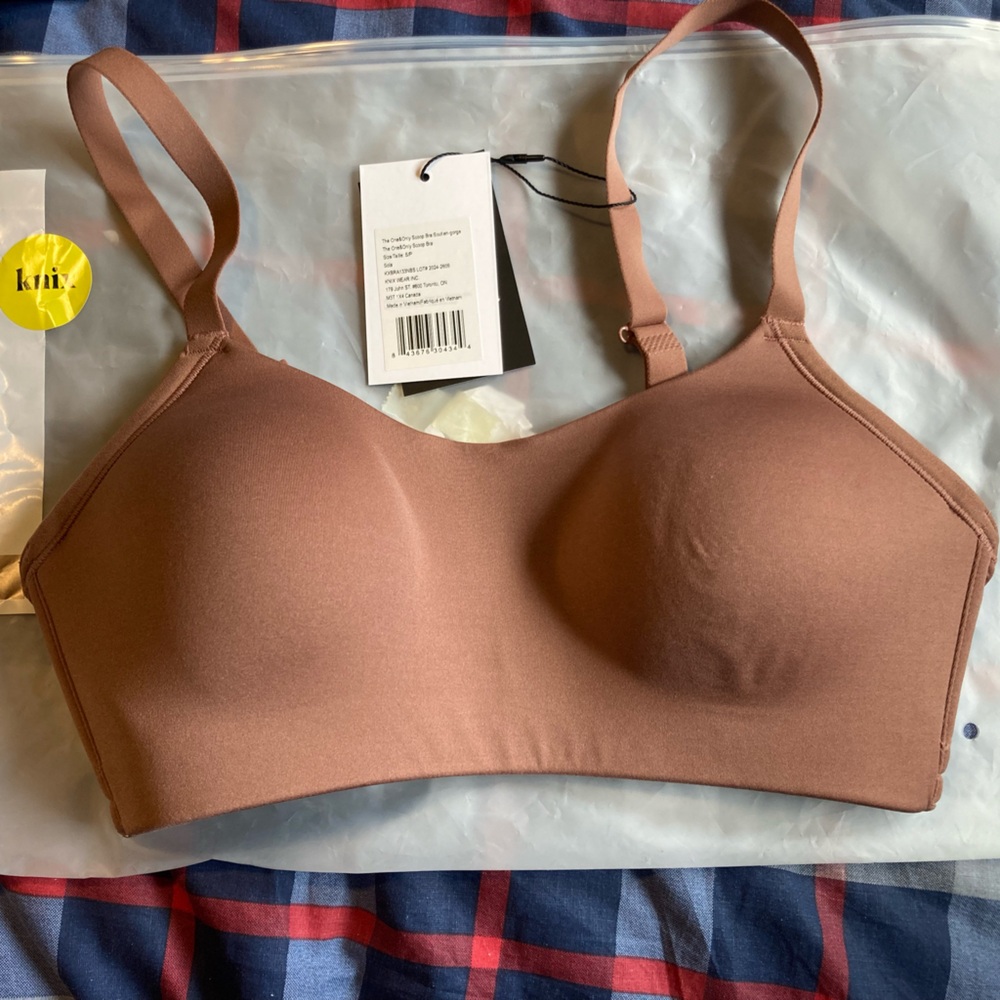 Knix Brown Bra